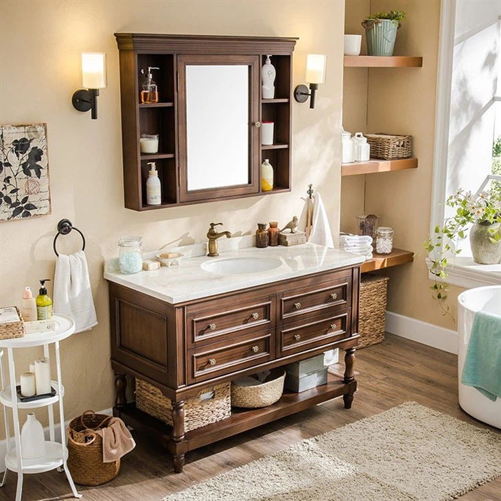 Vintage American Bathroom Vanity