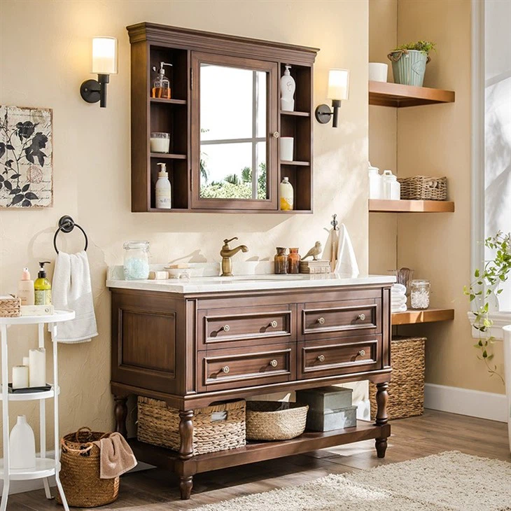Vintage American Bathroom Vanity